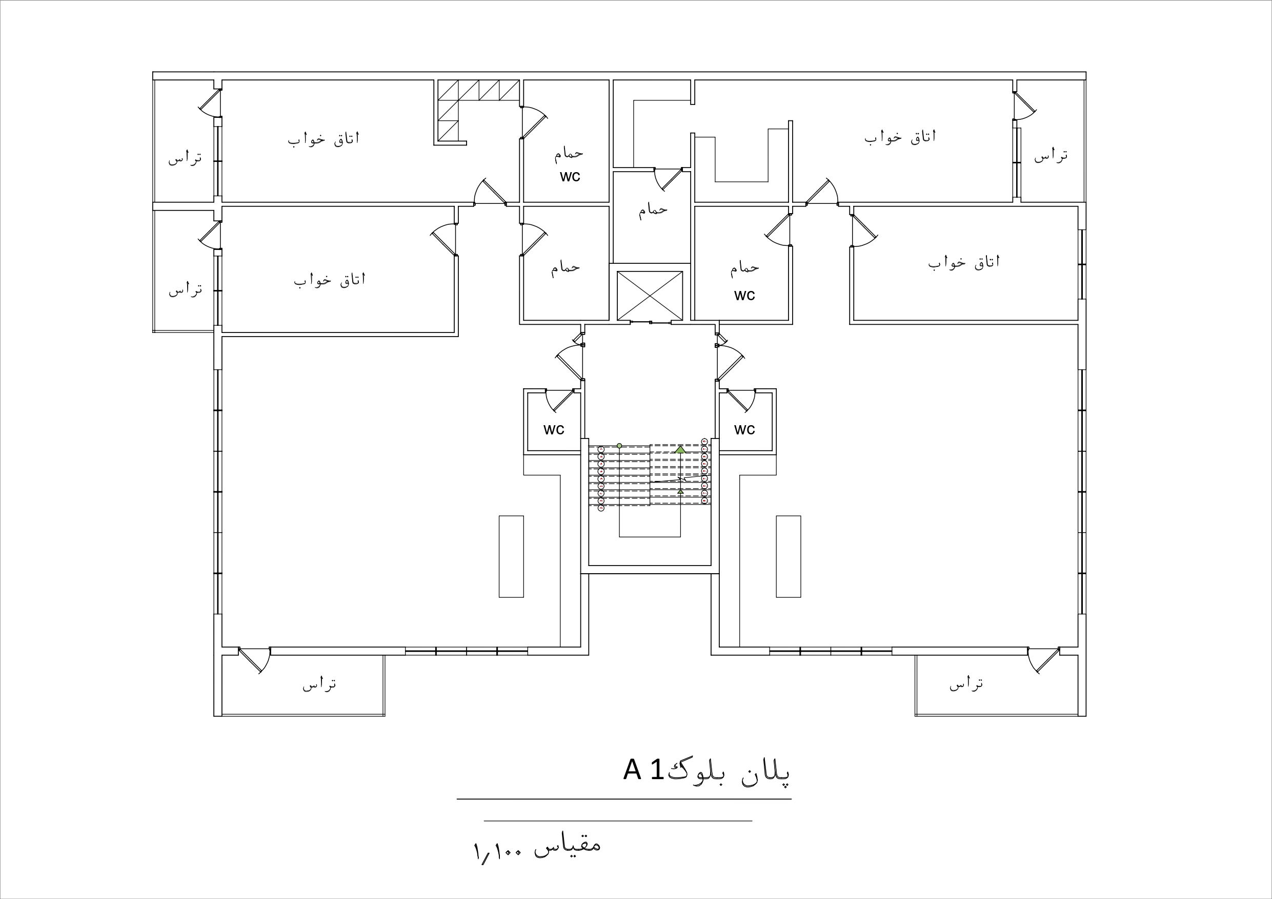 پلان بلوک A1